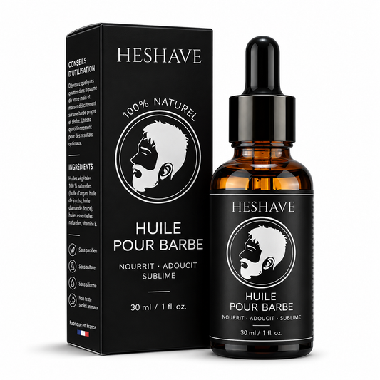 Huile Adoucissante Barbe Heshave